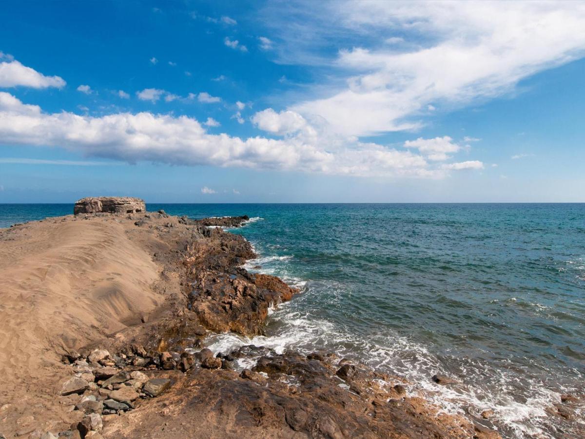 Bungalow Rocas Rojas 406B By Villagrancanaria San Agustin  Bagian luar foto